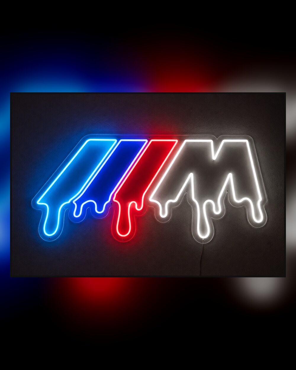 BMW LED NEON M LOGO